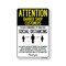 Signmission PSA Barber Shop Customers Practice Social Distancing 14in X 10in Wall Graphic, OS-NS-RD-1014-25369 OS-NS-RD-1014-25369 - alternate 1