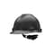 Msa Safety V-Gard Slotted Cap, HDPE, Fas-Trac III Suspension, Type I, Class E, Black (standard size) 492559 - alternate 1