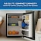 Avanti 1.6 Cu. Ft. Compact Refrigerator, Mini-Fridge, Black AVRM16F1B - alternate 8