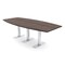 Skutchi Designs 8ft Boat Conference Table With Power | Harmony Series | 8 Person Meeting Room Table HAR-BOT-48X96-T-H3041-NA - alternate 1