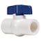B & K 1/2 in. PVC Slip Ball Valve Full Port Quarter-Turn Lever For Non-Potable Water VBVP40E3M - alternate 1