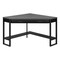 Homeroots 42" Gray and Black Corner Computer Desk 355734 - alternate 1