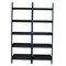 International Concepts Lean To Shelf Units with 5 Shelves, Set of 2 Pieces, Black K-SH67-2660-2 - alternate 3