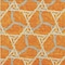 Homeroots 9' X 12' Orange And Blue Geometric Washable Indoor Outdoor Area Rug 613516 - alternate 8
