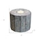 Homeroots 5" Brown And White Solid Wood Tabletop Tealight Candle Holder 554700 - alternate 6