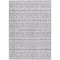 Homeroots 5' X 8' Lavender And Ivory Geometric Washable Indoor Outdoor Area Rug 613784 - alternate 6