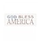 Homeroots God Bless America 5 White Framed Print Wall Art 407589 - alternate 1
