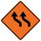 Sign Solutions Usa Traffic Sign, 24 in Width, Aluminum Sign, Diamond DUS06DFO2424W1-4bL - alternate 1