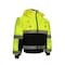 2W International Hi-Vis Reversible Bomber Jacket, 100% Polyester Oxford with PU coating., Class 3 Lime, M 350C-3 M - alternate 9