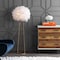 Jonathan Y Stork 52" Feather Metal LED Floor Lamp, White/Gold JYL9052A - alternate 6