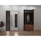 Vdomdoors Front Exterior Aluminum Door Ronex0633 Grey Prehung Entry Steel Metal Modern Painted W36+16xH80 RONEX0633EXD-GRE-W36+16xH80-RH-I - alternate 2