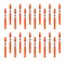 Xpose Safety 24 Pack 42in T-Top Orange Traffic Delineator Post, 24PK DLT-ORG-42-24-X-S - alternate 1