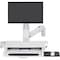 Ergotron SV Sit Stand Combo Arm Pan Wht 45-583-216 - alternate 1