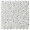 Apollo Tile Majeste 12.2 in. x 12.2 in. Glossy Silver Glass Mosaic Wall and Floor Tile 10.34 sqft/case, 10PK APLAPN8807A - alternate 1