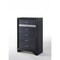 Homeroots 34" Black Solid Wood Six Drawer Chest 348187 - alternate 1