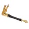 Tie 4 Safe 2'' x 12'' Fixed End w/ Ratchet and Flat Snap Hook. WLL: 3,333 LBS Black RT04CK-501S-MH02-BLK-C-1 - alternate 1