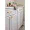 Amerock Jolene 6-5/16 in 160 mm Center-to-Center Matte Gold Cabinet Cup Pull BP4523160MG - alternate 2