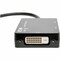 Tripp Lite 6IN MINI DISPLAYPORT TO VGA / DVI / HDMI ADAPTER CONVERTER 4KX 2K 6INCH P137-06N-HDV-4K - alternate 3