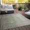 Homeroots 5' X 8' Brown Beige And Taupe Abstract Washable Indoor Outdoor Area Rug 588209 - alternate 5