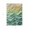 Homeroots 10' X 14' Teal Blue Abstract Washable Indoor Outdoor Area Rug 608081 - alternate 7