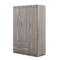 Homeroots Two Piece Gray Solid and Manufactured Wood Bedroom Set 662334 - alternate 5