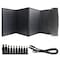 Alpha Digital Solar Panel- 40W Capacity, Durable, Foldable, Easy Carry - Black SFZD-40 - alternate 1