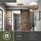 Vaxcel Pratt 2-Light Cage Flush Mount Ceiling Light, Two-Tone Satin Nickel, Farmhouse, 13-In. C0363 - alternate 8