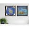 Homeroots Set Of Two Perisse Cobalt 1 Black Framed Print Wall Art, 2PK 408071 - alternate 3