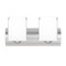 Besa Lighting Rise Vanity, Opal Matte, Satin Nickel Finish, 2x60W Incandescent 2WZ-449807-SN - alternate 1