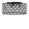Jonathan Y Gabrielle 19" Metal/Crystal LED Flush Mount Ceiling Light, Oil Rubbed Bronze/Clear JYL9024A - alternate 9