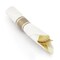 Elama 350 Piece Disposable Plastic Dinnerware Party Set for 50 Guests in White with Gold Trim 750123348M - alternate 7