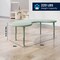 Flash Furniture Commercial Half-Moon Adjustable Height Classroom Activity Table-Sage, 65x35 YU-YCX-004-2-MOON-TBL-SAGE-GG - alternate 6
