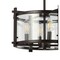 Jonathan Y Hampdon 15" Iron/Glass Modern Drum LED Flush Mount, Oil Rubbed Bronze JYL6700A - alternate 7