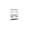 Homeroots Gray And Silver Metal Seven Tier Geometric Bookcase 486295 - alternate 3