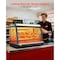 Vevor 3-Tier Commercial Food Warmer Display Pizza Cabinet 105L with LED Light NB-602D - alternate 6