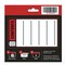 Totetags Storage Bin Labels, Write-On Tote Labels, Includes Contents Sticker, Red, 1 Set, 5 in x3 in, 2PK TOTETAGS-1X1-RED - alternate 5