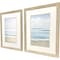 Homeroots Set Of Two Timeless Waves Brown Framed Wall Art, 2PK 653907 - alternate 4