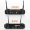 Pyle Pyle 2 Channel Wireless Microphone System, UHF Digital Mic Set, 2 Headset Mics, Transmitter & Adapter PDWM3400 - alternate 9