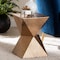 Baxton Studio Pacey Textured Metal Accent Table 259-14287-ZORO - alternate 8