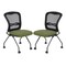 Office Star Products Folding Soft-Flex Frame Folding/Nesting, Sage 84220-R106 - alternate 1