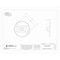Bell Outdoor Weatherproof Cover, Round Box Type, 1 Gang, Lampholder/Cluster Cover Type 5197-0 - alternate 2