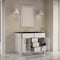 James Martin Vanities Bellshire 48" Single Vanity, Bright White w/ 3 CM Charcoal Soapstone Silestone Top 660-V48-BW-3CSP - alternate 7