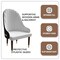 Leisuremod Elara Collection Wooden Dining Chair in Black/White EC59BLFW - alternate 9