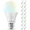 Luxrite A19 LED Light Bulb 100 Watt Equivalent, CRI90, 5CCT Selectable 2700K 3000K 3500K 4000K, 16PK LR21480 - alternate 1