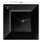 Smarty Had A Party Black Square Plastic Plates Dinnerware Value Set (120 Dinner Plates + 120 Salad Plates), 240PK 6909VP-CASE - alternate 7