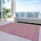 Homeroots 3' X 5' Purple And Copper Abstract Washable Indoor Outdoor Area Rug 599832 - alternate 6