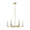 Z-Lite Kaden 6-Light Chandelier, 28 in W, Modern Gold 3045-6MGLD - alternate 6