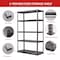 Wrightmaster 47.3in.*23.7in.*72.1in. 5-Tier Heavy Duty Storage Shelving with Large Capacity ZoroP160411 - alternate 9