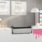 Koolmore 39 in. 5-Pan Countertop Ice Cream Display Freezer with Curved Glass Top in Stainless-Steel KM-CGDR-5P - alternate 5