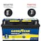 Goodyear 94R-H7-AGM BCI Group Size 94R 12V 80 AH, 140RC, 850 CCA Platinum series AGM Battery GY4140750 - alternate 7